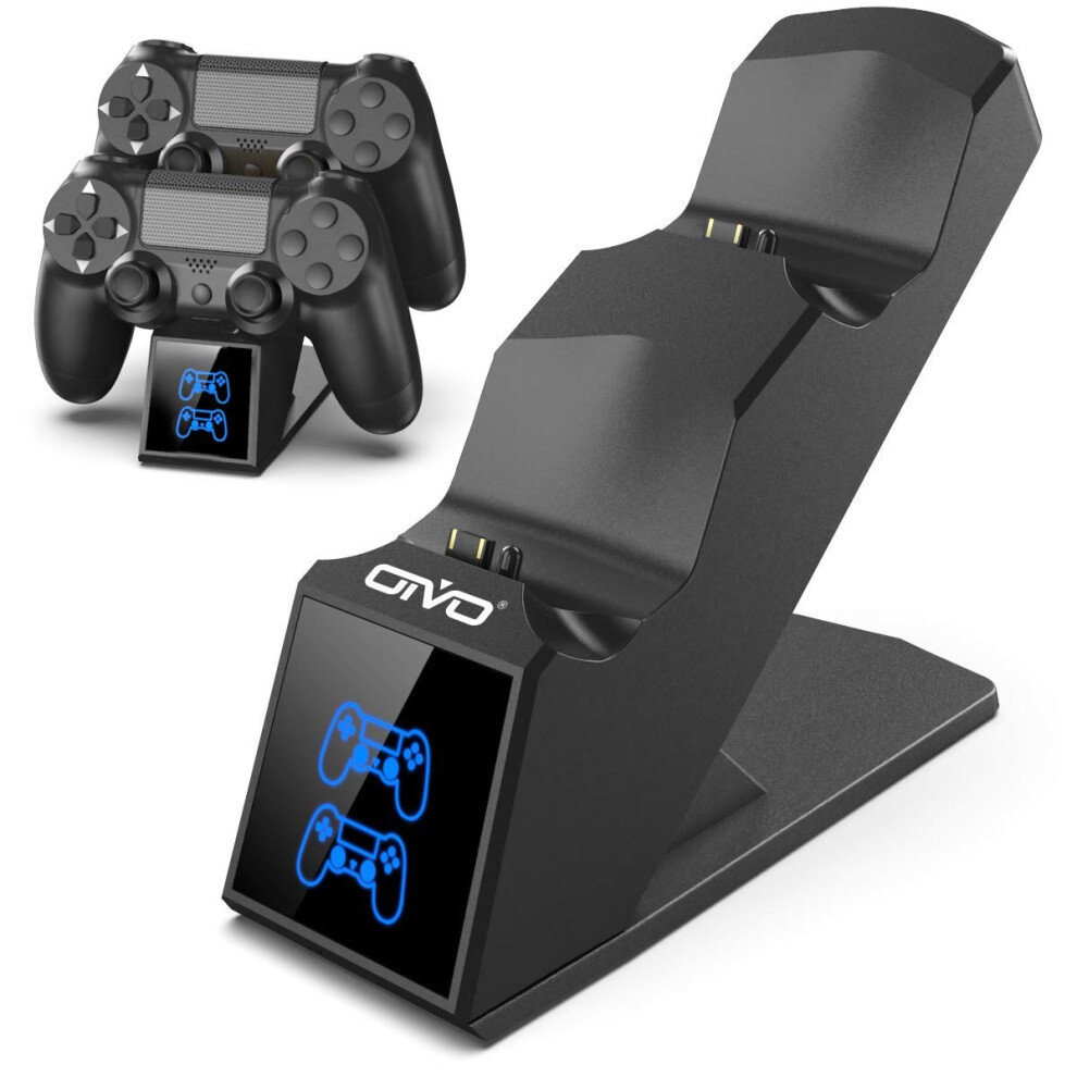 Oivo Ps4 Controller Charger, 1.8H Fast Ps4 Charging Dock For Sony Playstation 4 Controllers, Playstation 4 Controller Charger For Playstation4 / Ps 4 5003847166576