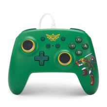 PowerA - Officially Licensed Nintendo - Enhanced Wired Controller - The Legend Of Zelda - Hyrule Defender (Switch)