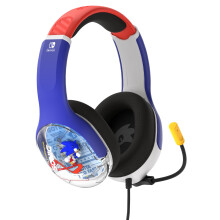 PDP REALMz Wired Headset for Nintendo Switch/OLED - Sonic Superstars: Sonic Go Fast