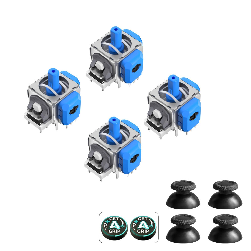 Aknes Hallpi V6 Tmr Electromagnetic Joystick Replacement For Dualsense Ps5 / Dualsense Edge Controller, Anti-Drift Stick Repair Accessories For Plays 5005907320560