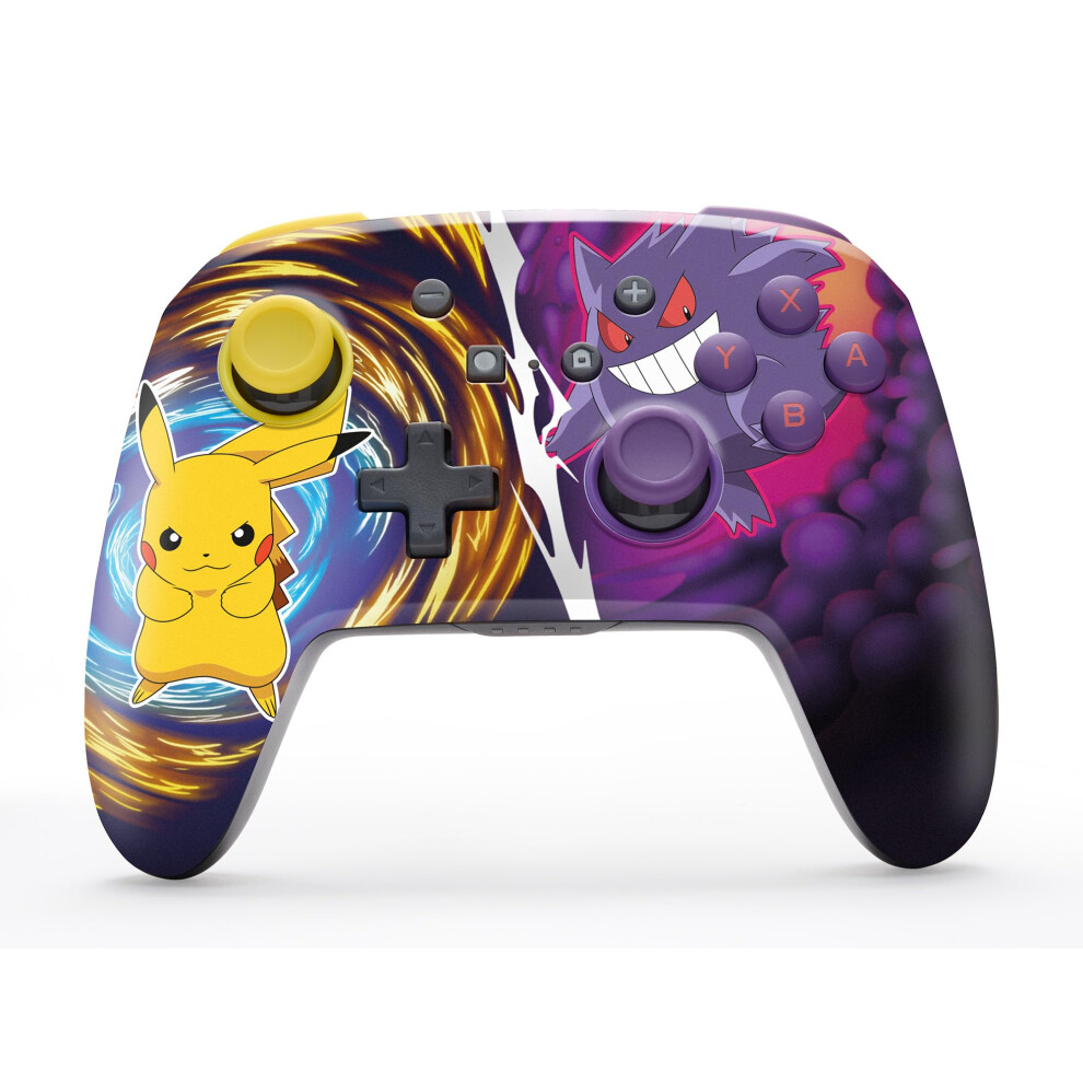 Powera Enhanced Wireless Controller For Nintendo Switch - Pikachu Vs. Gengar, Nintendo Switch - Oled Model, Nintendo Switch Lite, Gamepad, Game Contr 5002756707542