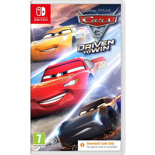 Warner Bros Cars 3: Driven To Win (Code in Box) (Nintendo Switch)