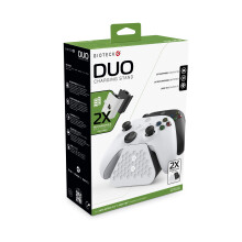 Gioteck DUO Charging Stand For 2 Xbox Series X|S & Xbox One Wireless Controllers With Interchangable Faceplates (2)