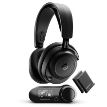 SteelSeries Arctis Nova Elite - Hi-Res Wireless Gaming Headset - 96kHz/24bit - Carbon Fiber Speakers - ANC - AI Noise Rejection - App - 2.4GHz + BT -