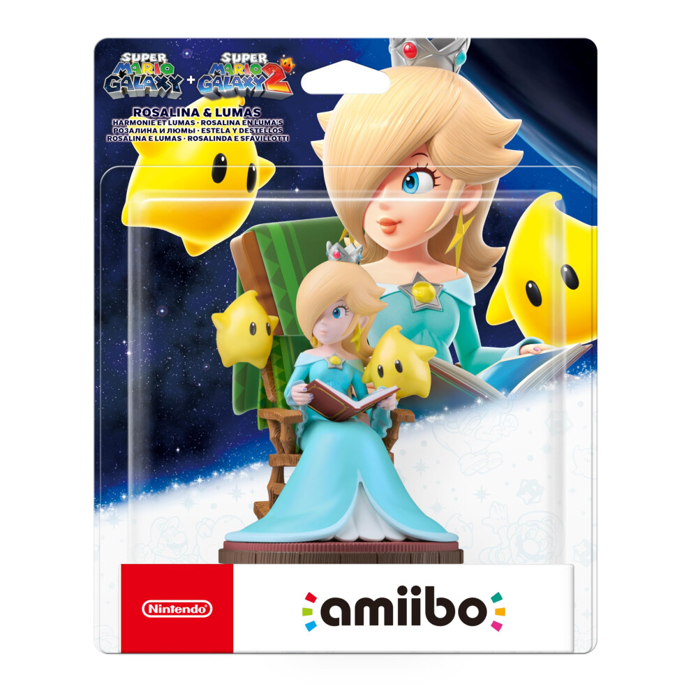Nintendo Rosalina & Lumas Amiibo (Super Mario Galaxy + Super Mario Galaxy 2)