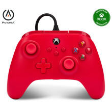 PowerA Wired Controller For Xbox Series X & S, Xbox One, PC, Windows 10 & 11, Dual Rumble Motors, Detachable 10ft USB Cable, 3.5mm Stereo
