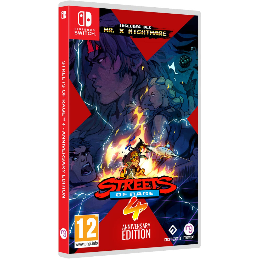 Streets Of Rage 4 - Anniversary Edition (Nintendo Switch) 5008238400307