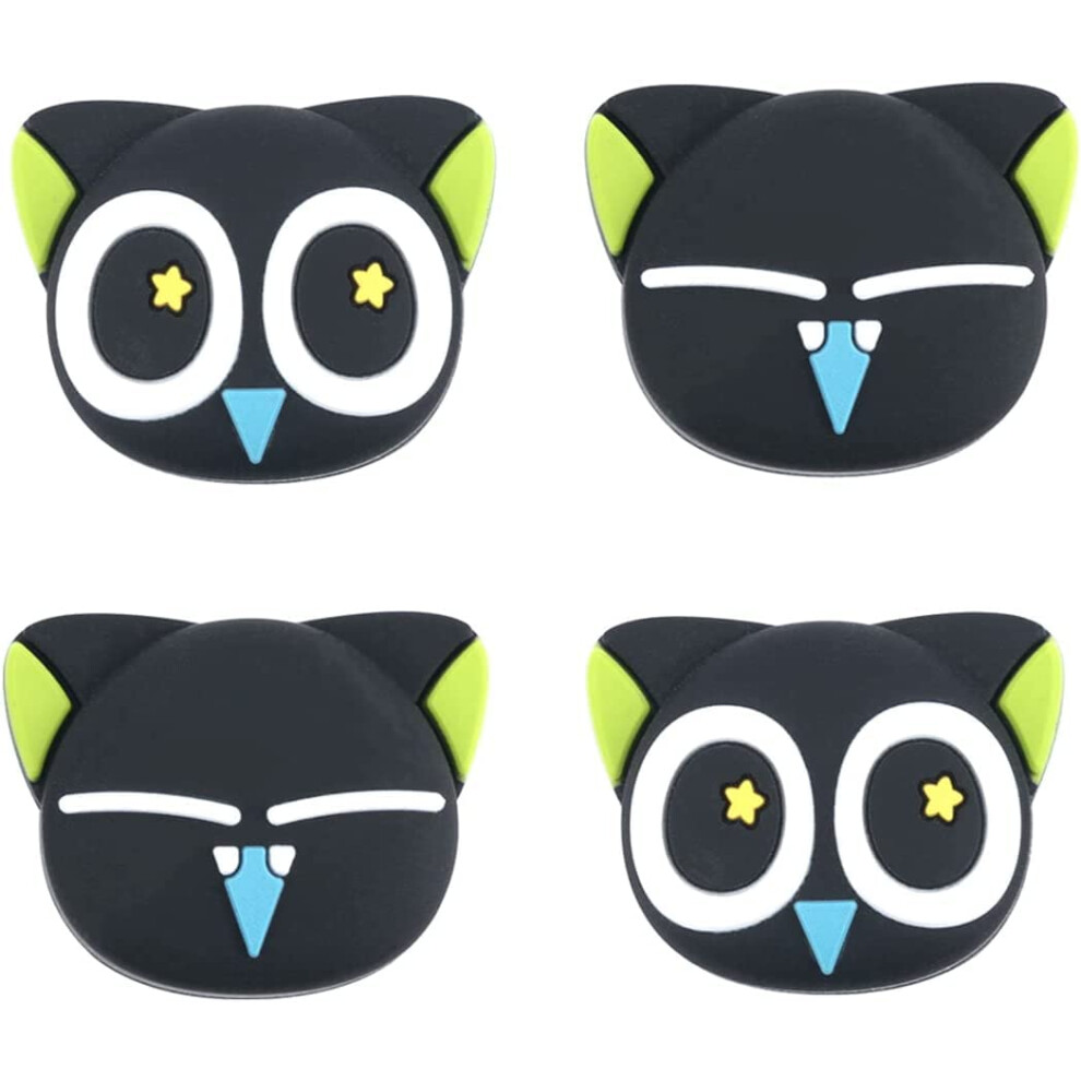 Geekshare Cute Silicone Joycon Thumb Grip Caps, Joystick Cover Compatible With Nintendo Switch / Oled / Switch Lite,4Pcs - The Hei Series 5008606684681
