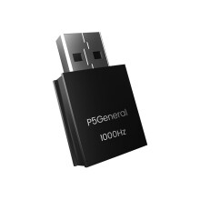 Mcbazel BESAVIOR P5 General USB Adapter for PS5/PS5 Slim/PS5 Pro Console, 1000HZ Plug and Play Converter Compatible with Keyboard & Mouse/XIM Matrix/