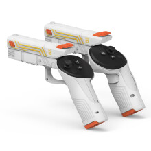 AMVR VR G-un Stock attachment Compatible with Meta/Oculus Quest 3s/Quest 3 Accessories, Weighted P-istoI Grip Enhance FPS Game Experience Holding Fee