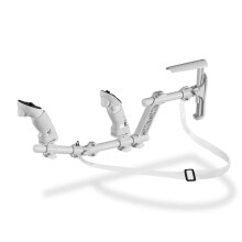 Moginno M3 VR Gun Stock Compatible with Meta/Oculus Quest 3/3S/2/Pro Controller Accessories, Magnetic Gunstock Rifle Adapter with Shoulder Strap, Enh