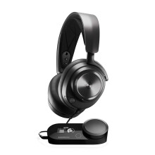 SteelSeries Arctis Nova Pro - Multi-System Gaming Headset (PS5, PC, Switch & More) - Premium Hi-Fi Drivers - Hi-Res Certified GameDAC Gen2 with ESS S