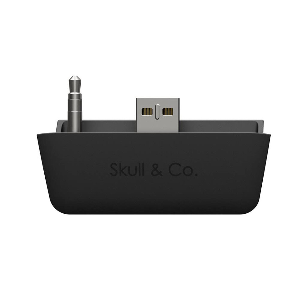 Skull & Co. Audiobox For Xbox (Xsx/Xss/Elite) Controllers: Bluetooth 5.0 Wireless Audio Transmitter Adapter Low Latency - Black 5004033870826