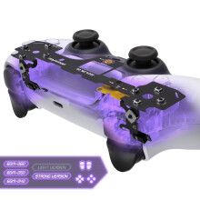 eXtremeRate Strong Version Whole Clicky Kit V2 for PS5 Controller BDM-040 & 050 & 060 Shoulder Face Buttons, Micro Switch L2R2 Clicky Hair Trigger Ki