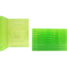 10 Empty Standard XBOX 360 Translucent Green Replacement Games Boxes/Cases #DVBR14XBOX