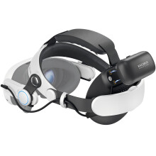 kkcobvr Q3 PRO Battery Head Strap 10000mh Compatible with Meta Quest 3/Quest 3S Extend 2-3H Usage Time Replacement Elite Head Strap for Oculus 3 by A