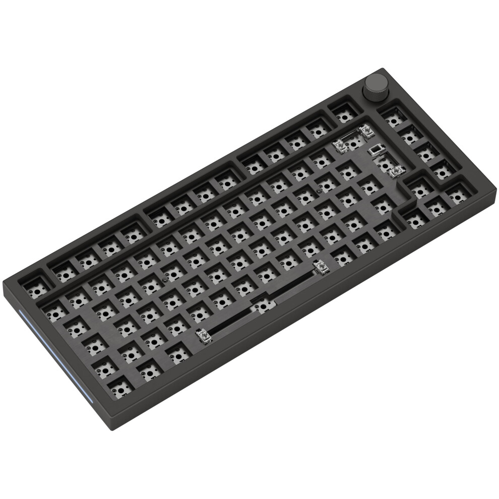 Glorious Gaming Gmmk Pro 75% Barebones (Frame Only) - Modular Mechanical Gaming Keyboard, Tkl Size (75%), 1.5Kg Frame, Rgb, Customisable, 5-Pin Switc 5000425237321