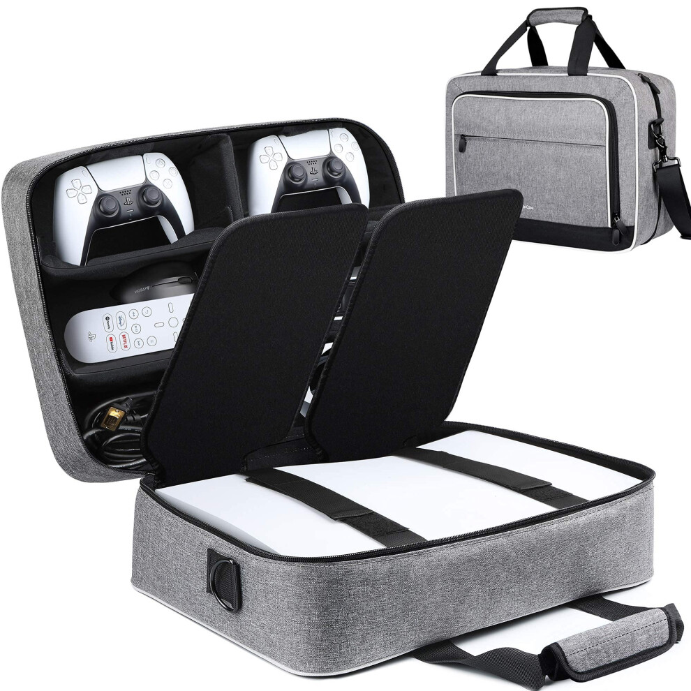Ztotopcases Carry Case Compatible With Disc/Digital Edition Console, Travel Bag For Console, Controller, Game Discs, Gaming Headset And Other Accesso 5001210506882