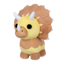 Adopt Me! Collector Plush - Triceratops - Series 4 - Uncommon In-Game Stylization Plush - Exclusive Virtual Item Code Included - Toys for Kids Featur