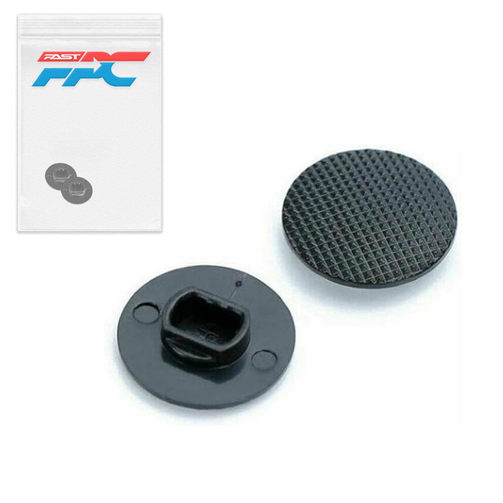 2X Analog Thumb Joy Stick Button Cap Replacements, Compatible With Sony Psp 1000 1001 1002 1003 1004 1005 1006 Black 5001133947496