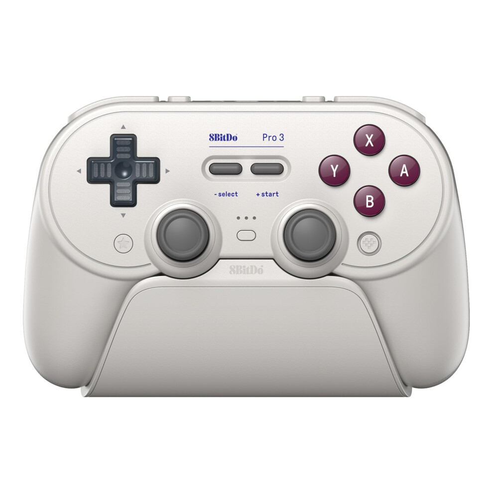 8Bitdo Pro 3 Bluetooth Controller For Switch/Switch 2 Â Tmr Joysticks, Swappable Abxy Buttons, Pro Back Buttons, Charging Dock, Hall Effect Triggers 5004340719146