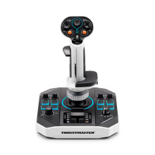 Thrustmaster Sol-R 1 Flightstick – Space Simulation Joystick for PC – Magnetic Precision (H.E.A.R.T), 21 Action Buttons & Ambidextrous Ergonomic D
