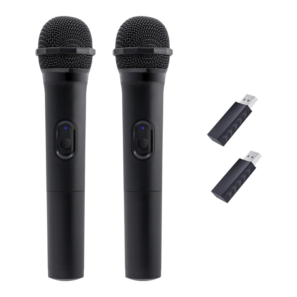 Mcbazel Wireless Usb Gaming Microphone For Xbox Series X/S, Ps5, Switch Oled/Switch2, Pc, Ps4/Ps3, Xbox One/360, Wii Microphone - 2-Pack 5003975552746