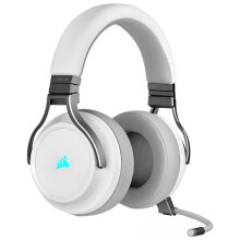 CORSAIR VIRTUOSO RGB WIRELESS High–Fidelity Gaming Headset – 7.1 Surround Sound – Detchable Omni-Directional Microphone – iCUE Compatible –