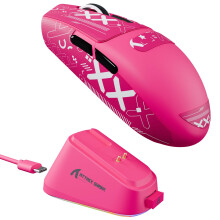ATTACK SHARK G3PRO Wireless Gaming Mouse with Magnetic Charging Dock, PixArt PAW3311 Sensor, Up to 25000 DPI, BT/2.4Ghz/Wired, 100M Clicks, 500mAh, 5