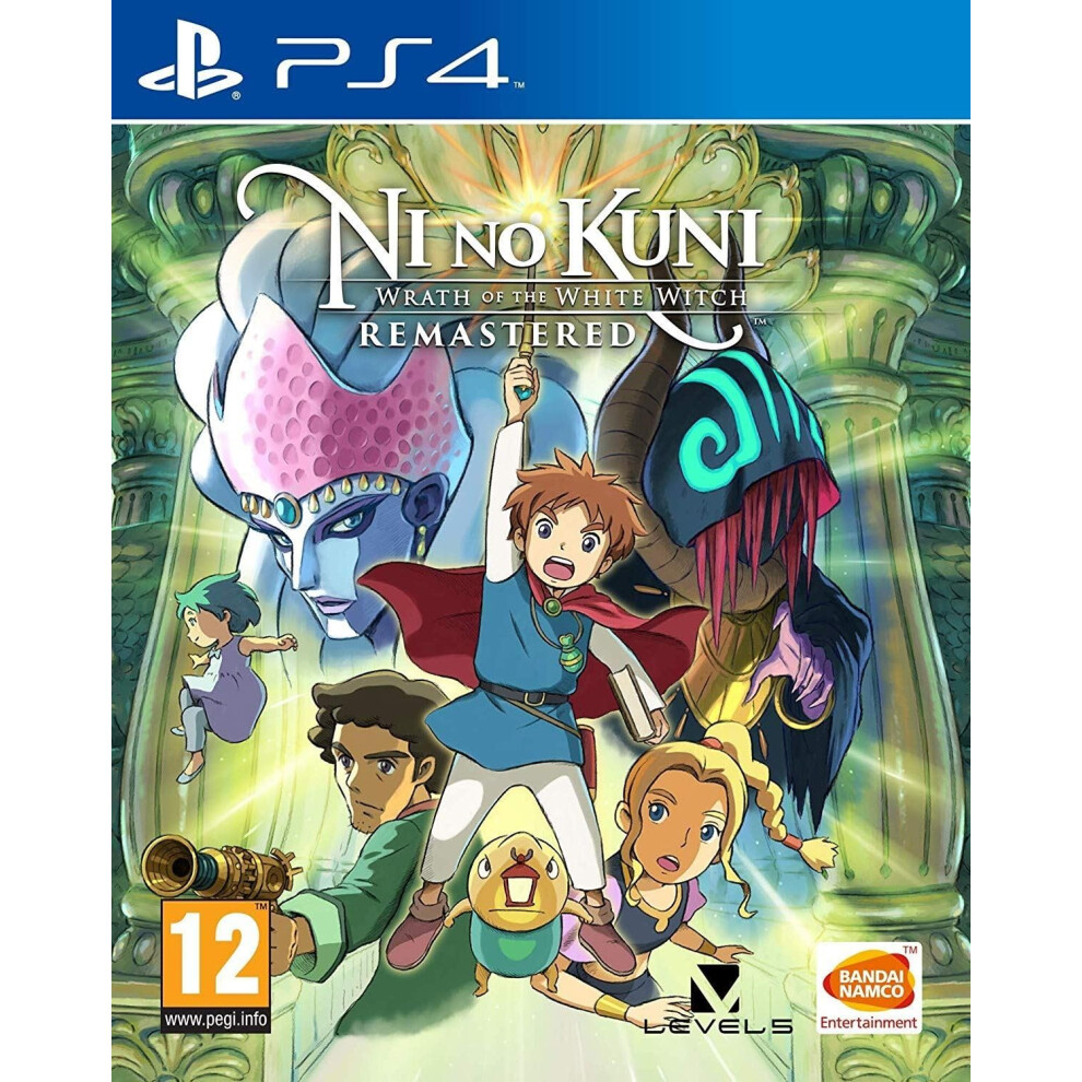Ni No Kuni: Wrath Of The Witch: Remastered (Ps4) White 5000876673167