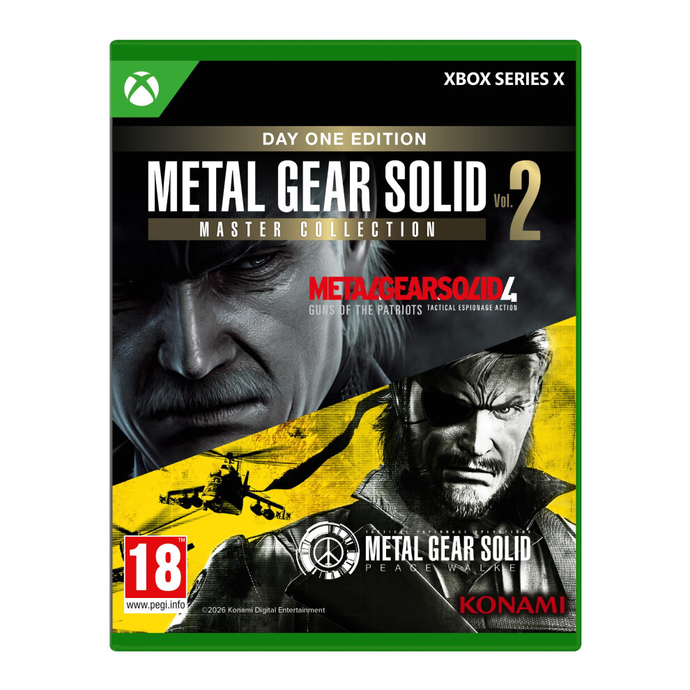 Metal Gear Solid: Master Collection Volume 2 Â Day One Edition - Xbox 5006832763682