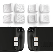playvital MIX Version Back Button Enhancement Set for Steam Deck LCD, Grip Improvement Button Protection Kit for Steam Deck OLED - Streamlined & Stud