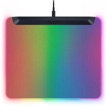Razer Firefly V2 Pro - RGB backlit gaming mouse mat - Integrated USB Port (15 Zone LED Lighting, Micro-etched Textured Surface for Optimal Tracking,
