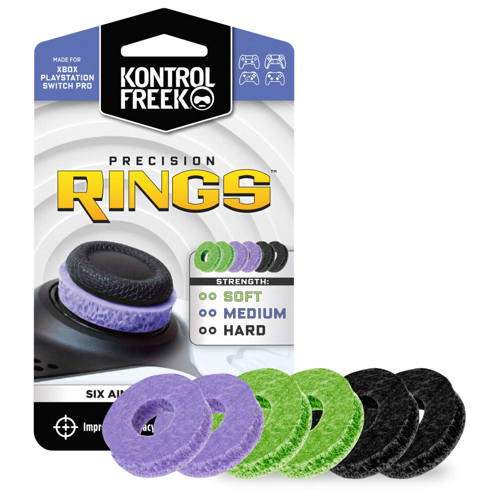 Kontrolfreek Precision Rings | Aim Assist Motion Control For Playstation 4 (Ps4), Playstation 5 (Ps5), Xbox One, Xbox Series X, Switch Pro & Scuf Con 5001674419698