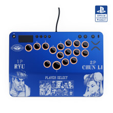 Turtle Beach Victrix Pro KO Leverless All Button Fight Stick. Officially Licensed for PlayStation 5 and compatible with Windows 10/11 PC - Street Fig