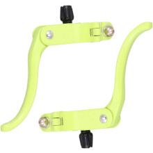 Replacement Bike Brake Lever Set Aluminum Alloy Bike Brake Handles Easy Operation Green Universal Fit for Bicycles
