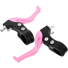 Adorable manija de freno de bicicleta rosa, ligera y compacta, palanca de freno de bicicleta para niños, piezas esenciales de freno de bicicleta