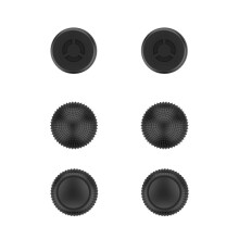 Lenovo Legion Go Joystick Caps, 3 Pairs (6pcs), 3 Styles (Concave, Spherical, Cylinder), Made for Legion Go, Also Compatible with Steam Deck & ROG Al