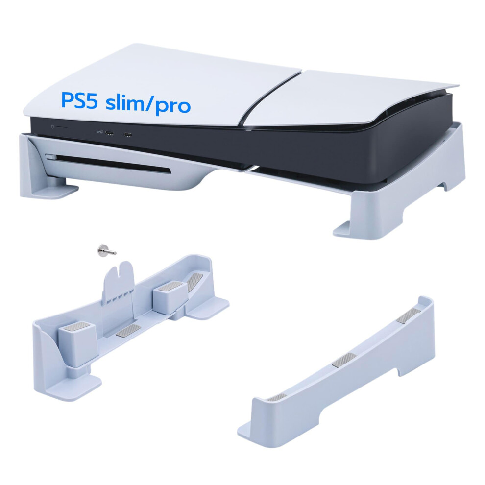 Mcbazel Ps5 Slim Horizontal Stand & Console Holder For Playstation 5 Pro & Ps5 Slim De/Uhd Consoles Â White 5004972592018