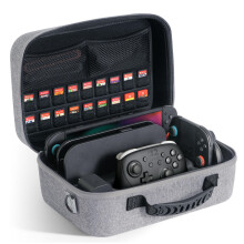 STARTRC GAMES All-in-One Carry Case for Nintendo Switch 2 (2025), Large Storage Travel Case for Switch 2 Console, Pro Controller, Switch 2 Dock, 18 G
