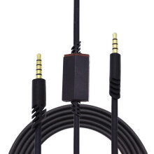 Adhiper A40 Replacement Cable Audio line with mute function compatible for Astro A10 / A40 / A50 Headphones, also compatible with gaming Headphones X