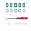 Mcbazel 13 in 1 Replacement for PS5 DualSense Controller, 2.3K Ohm Replacement Trimmer Potentiometer Sensor for PS5 Controller,Replacement Parts Sens 1