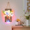 Glighone Mason Jar Wall Light Wall Decor, 2 Pack 4