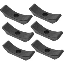 6 supporti per manubri con angoli arrotondati, supporto per manubri per attrezzature da fitness