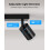 Gr4tec Spotlights Ceiling Lights 4 Way, Black Ceiling Light Fittings, Rotatable Kitchen Ceiling Light, GU10 Spotlight Bar, Modern Ceiling Light Indoo 3