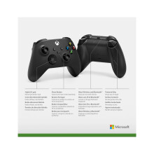 Xbox Wireless Controller – Carbon Black Series X|S, One, and Windows Devices