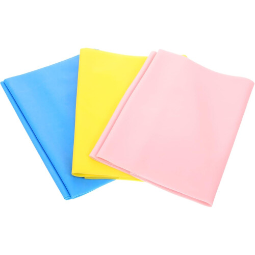 Leg Strap Hamstring Stretch Strap 3pcs Yoga Resistance Bands for Exercise Workout