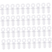 Unique Fittings 200pcs Caps Cap Xmas Ornament Hanger Caps Suitable for Most Handicrafts