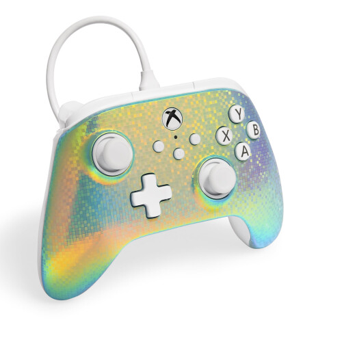 PowerA Advantage Wired Controller for Xbox Series X|S - Disco Ball, gamepad, wired video game controller, gaming controller, USB-C, Works with Xbox O 2