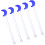Essential Bar Tools 5pcs Moon Pattern Glass Stirrers Reusable Cocktail Stirrers for Drinks 1